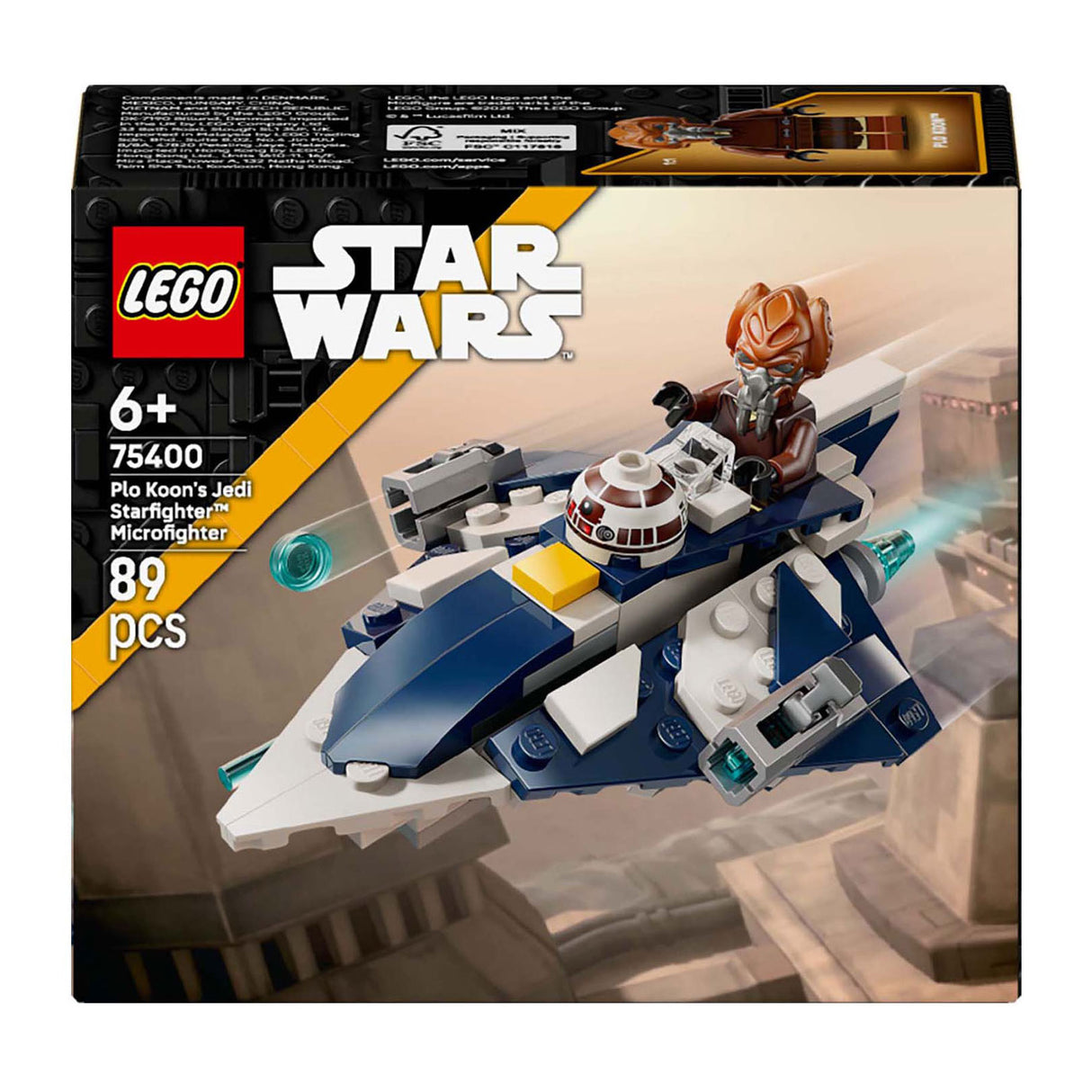 Lego star wars 75400 plo koons jedi starfighter microfighter