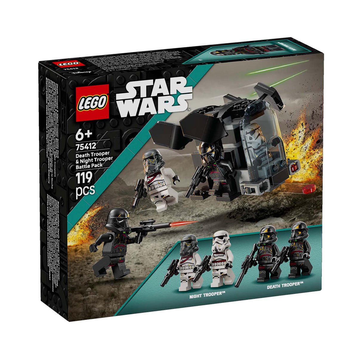 Lego star wars 75412 death trooper en night trooper battle pack