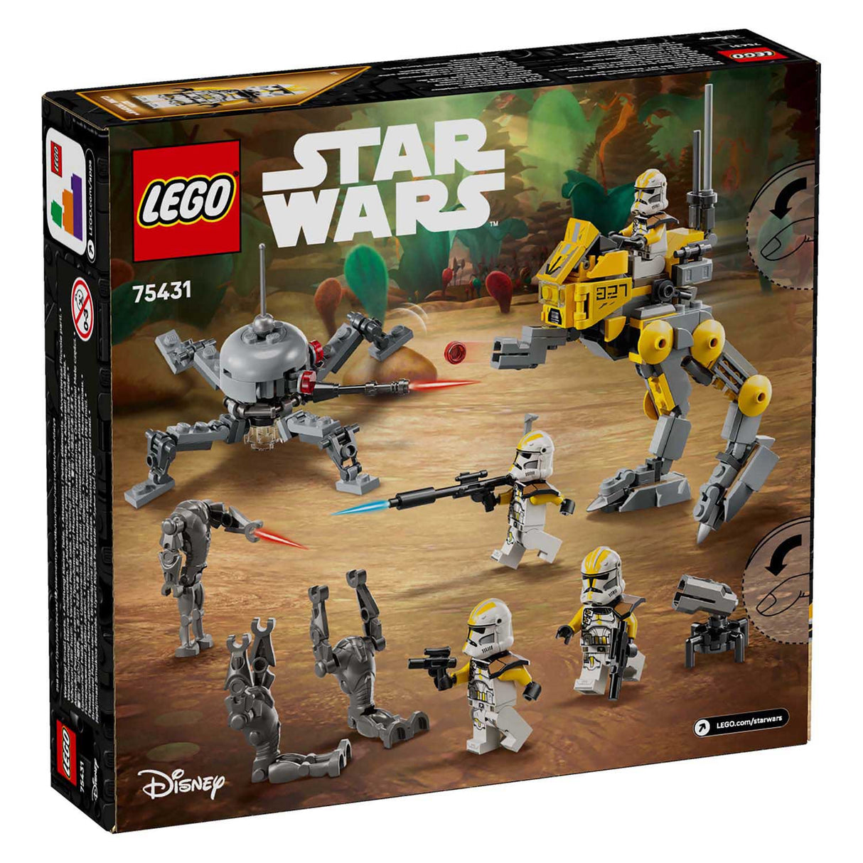 Lego star wars 75431 327th star corps clone troopers battle pack