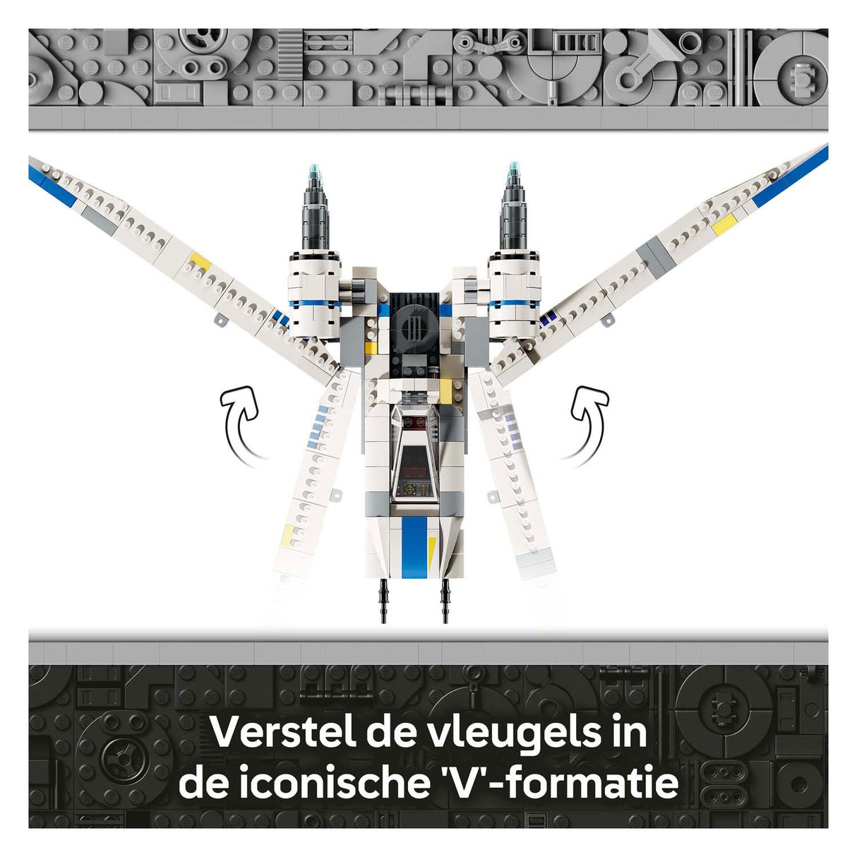 Lego star wars 75399 andor rebel u-wing starfighter ruimteschip