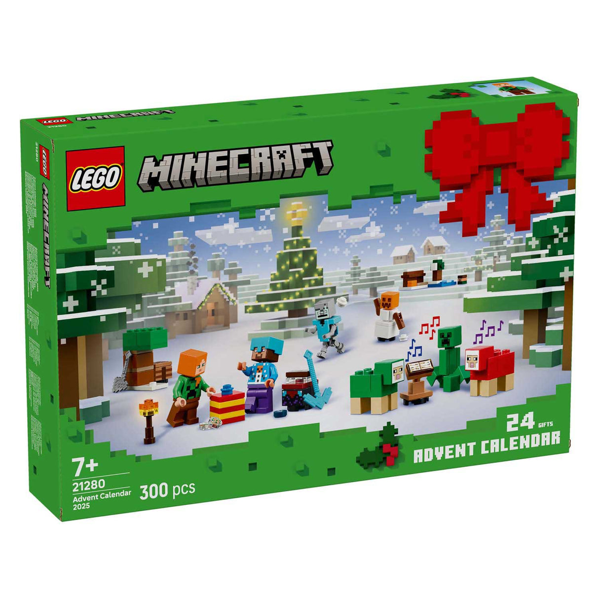 Lego minecraft 21280 adventkalender 2025