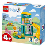 Lego duplo 11201 bluey en chloe in de speeltuin