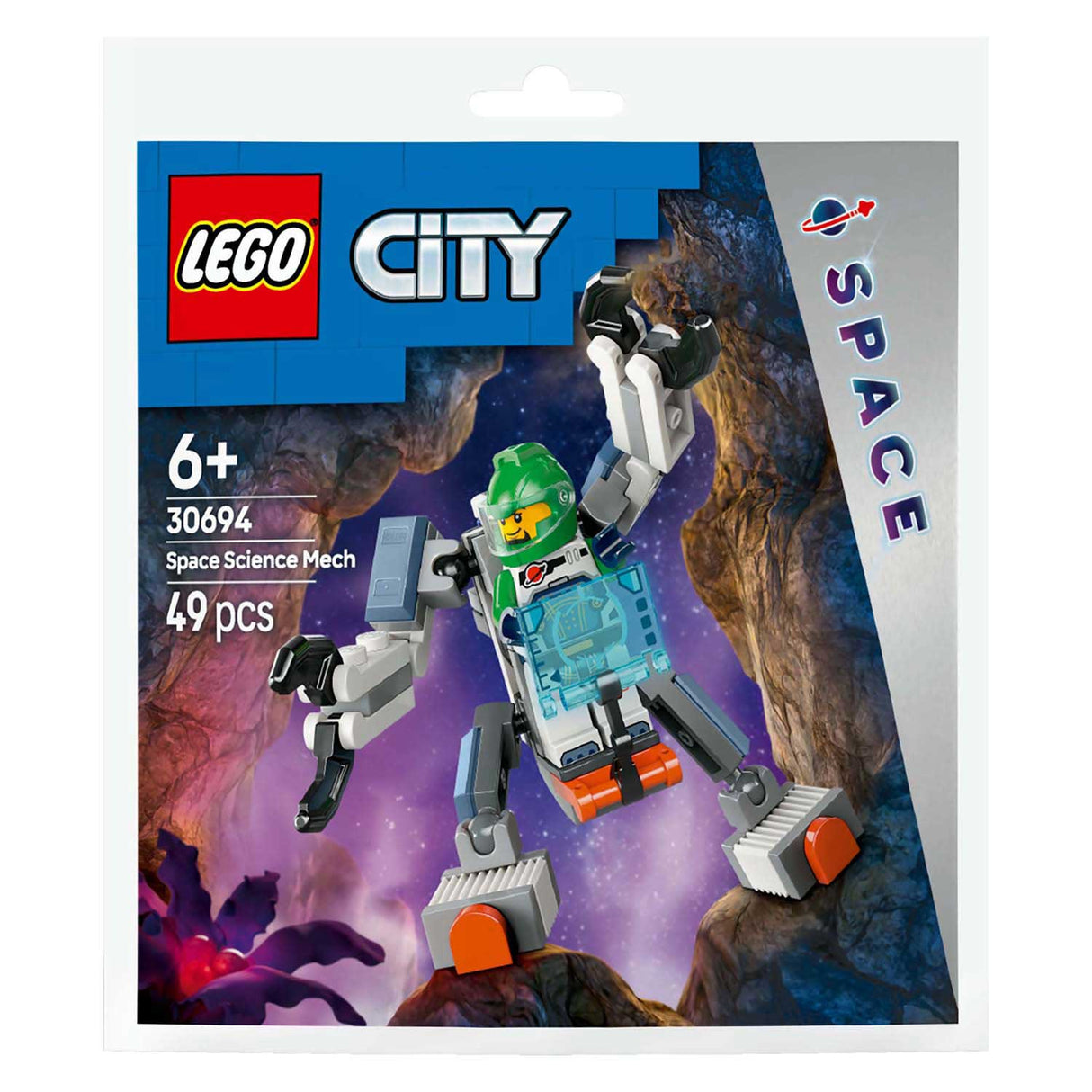 Lego city space 30694 ruimtewetenschapsmecha