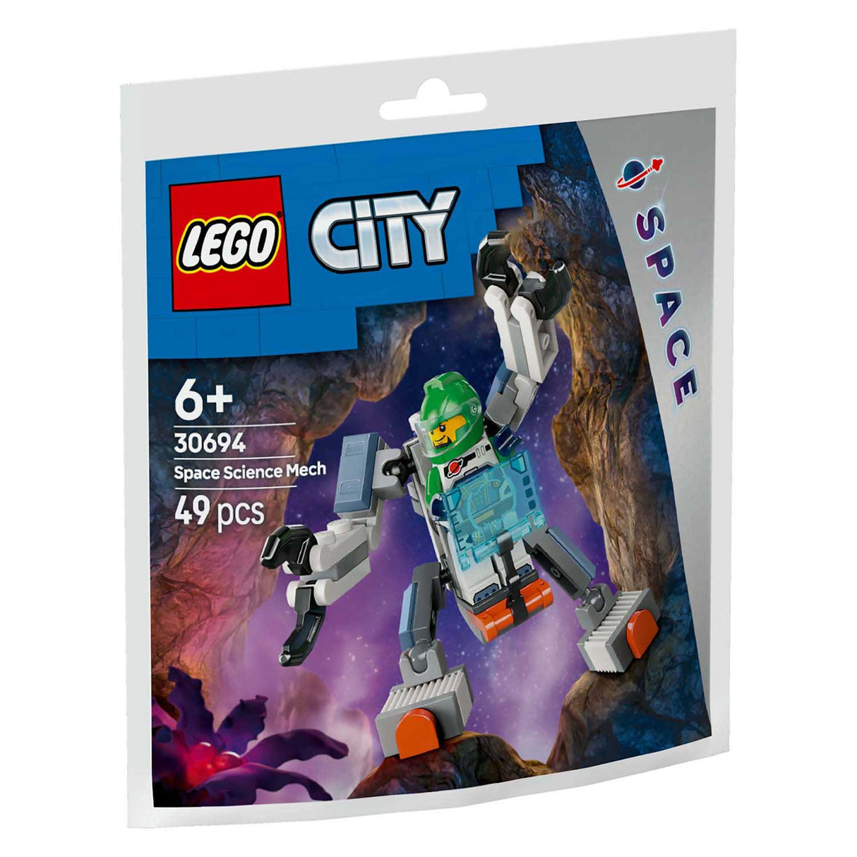 Lego city space 30694 ruimtewetenschapsmecha