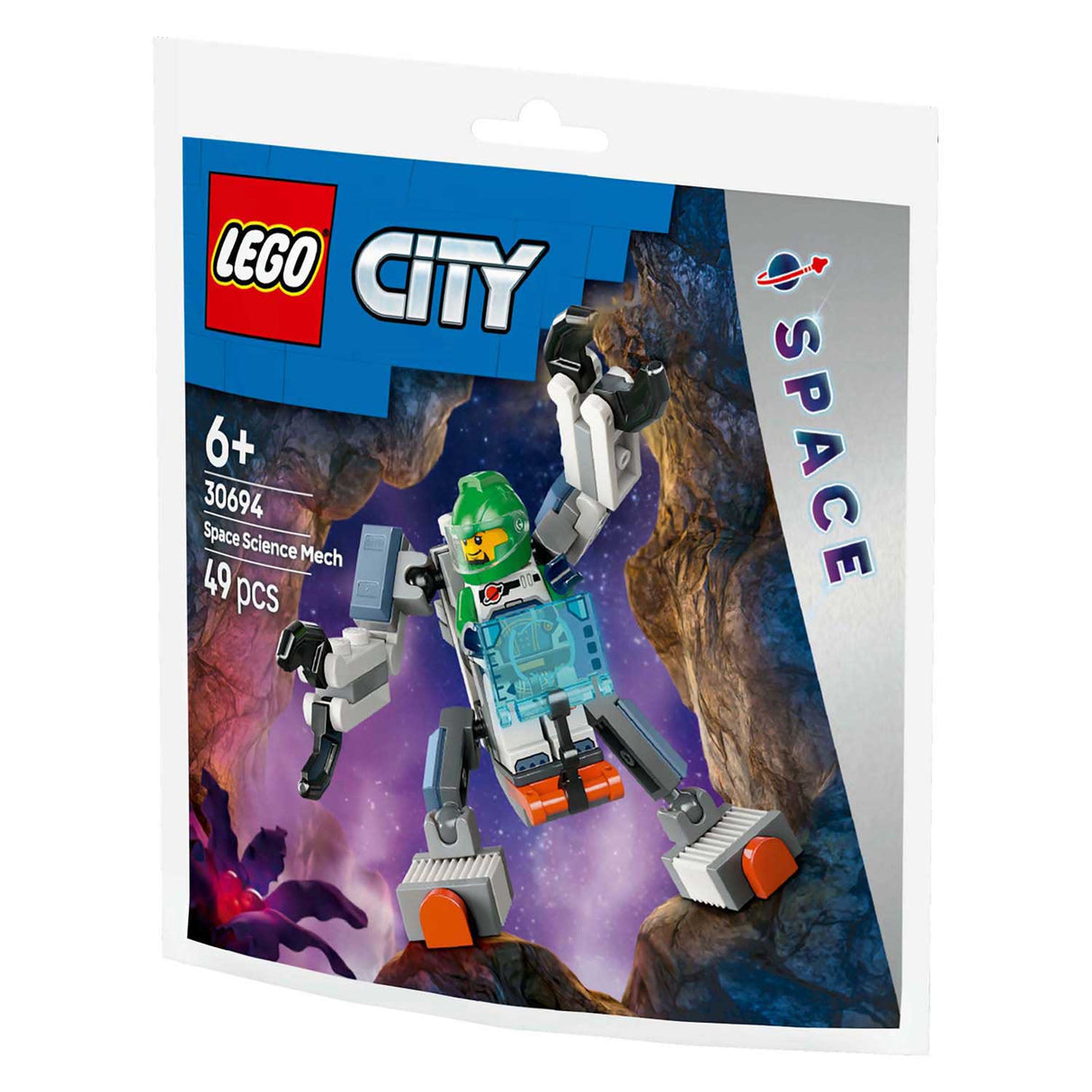 Lego city space 30694 ruimtewetenschapsmecha