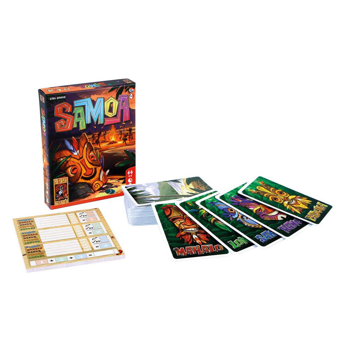 999games 999 games samoa kaartspel