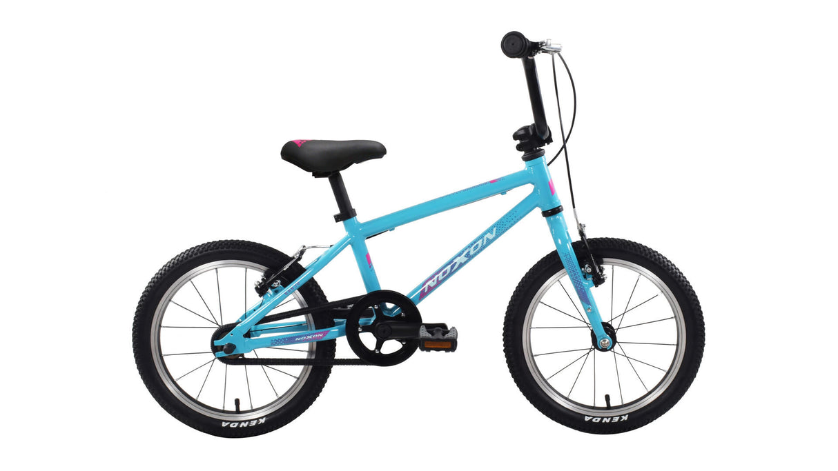 Noxon mtb kinder- jeugdfiets banjo (#1) bike banjo 16 23 diam. 1sp mint blue