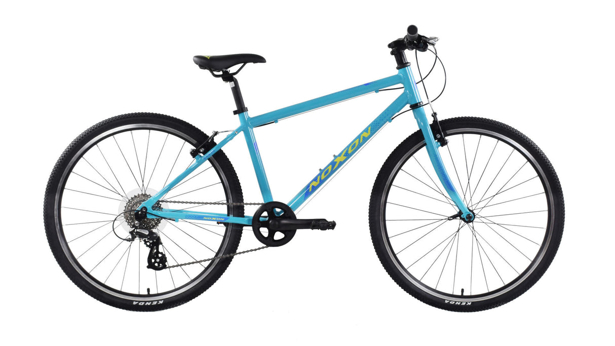 Noxon mtb kinder- jeugdfiets banjo (#1) bike banjo 26 33 diam. 8sp mint blue