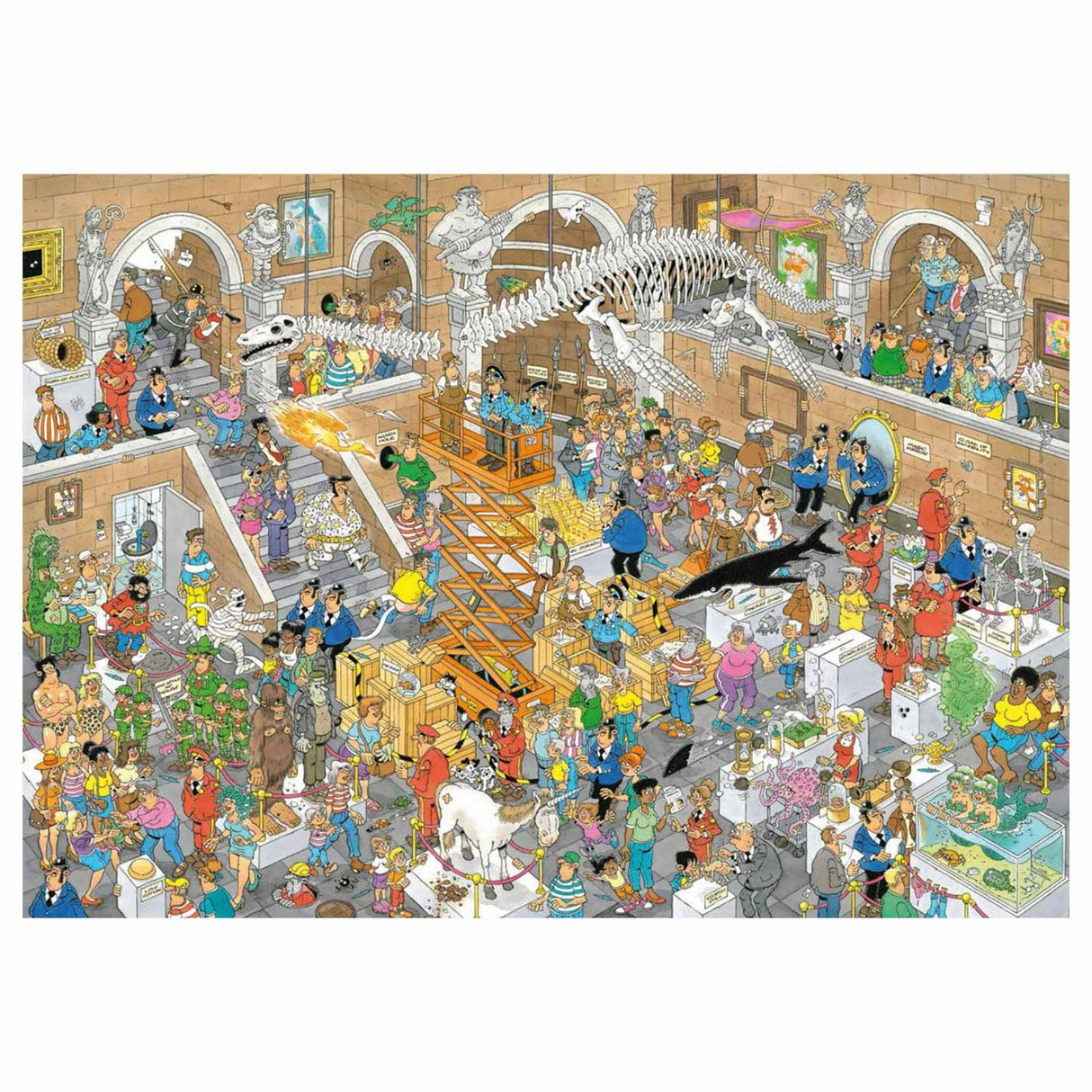 Jan van haasteren legpuzzel - museum, 3000st.