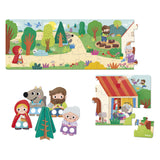 Jumbo goula legpuzzel xxl roodkapje, 30st.