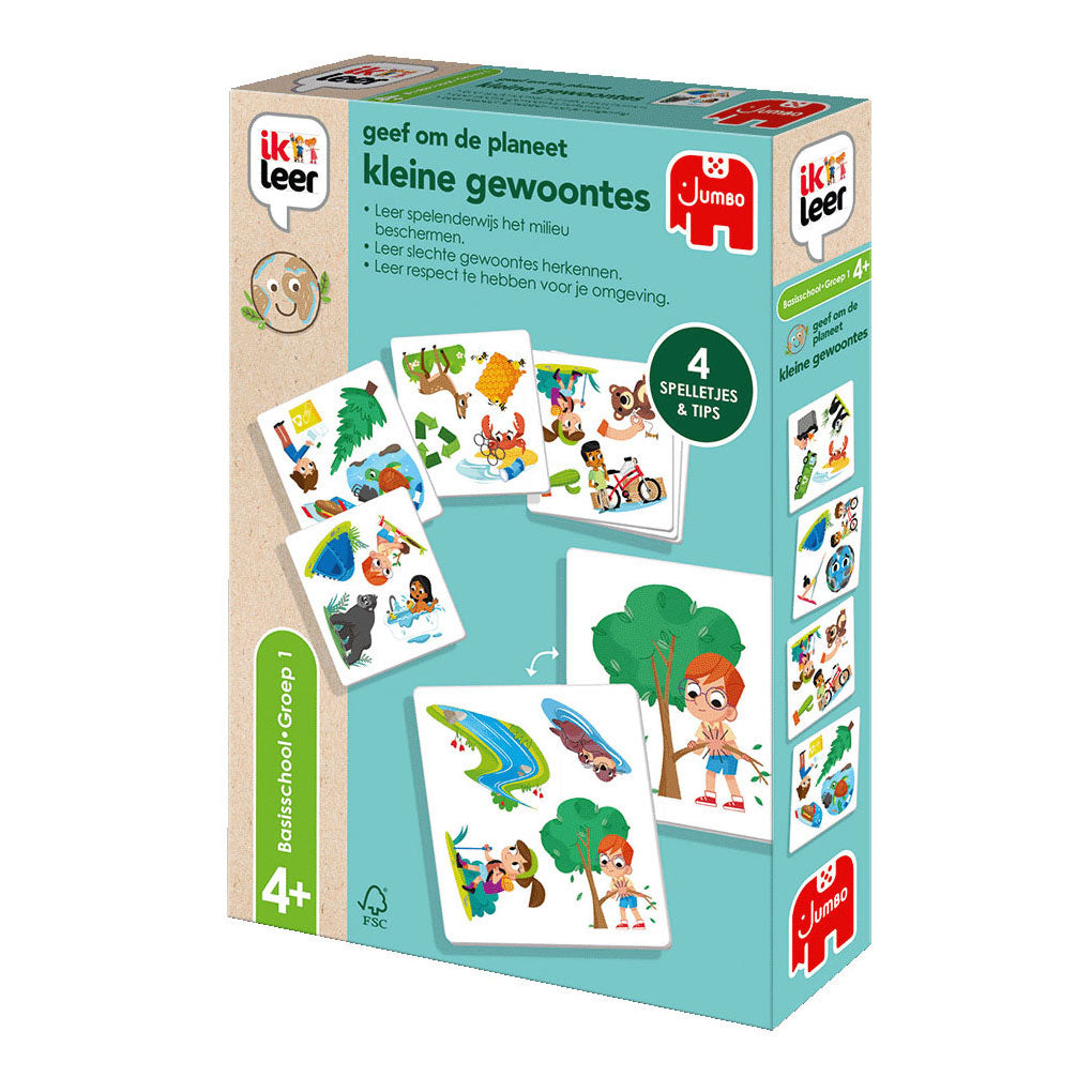 Jumbo ik leer - geef om de planeet kleine gewoontes educatief spel
