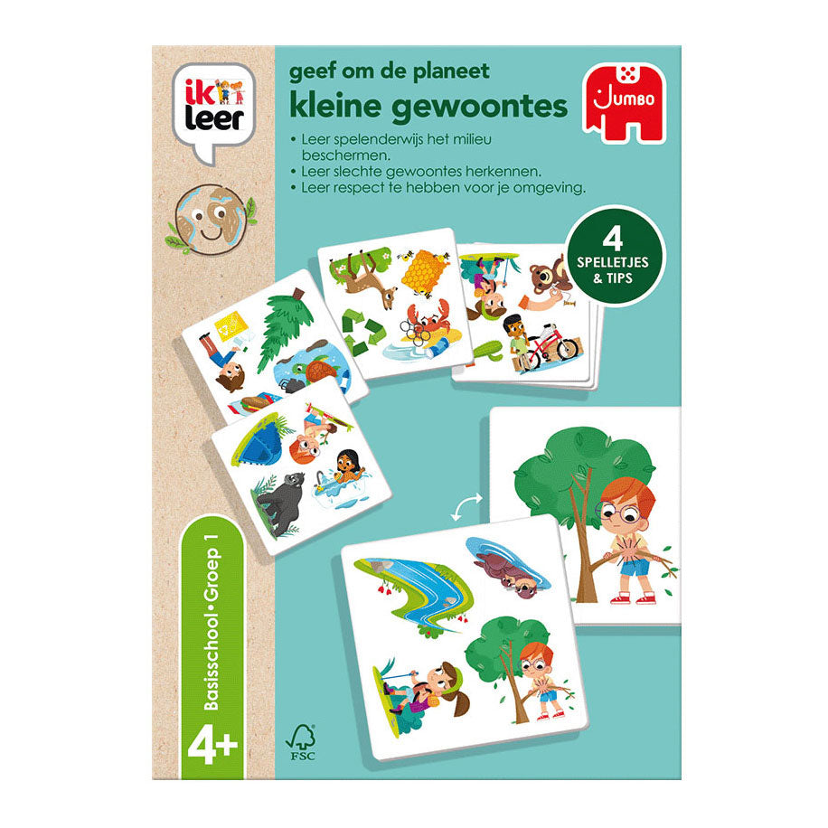 Jumbo ik leer - geef om de planeet kleine gewoontes educatief spel