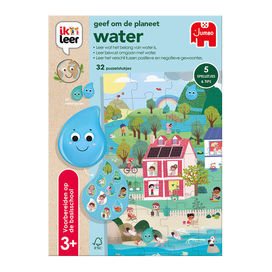 Jumbo ik leer - geef om de planeet water educatief spel