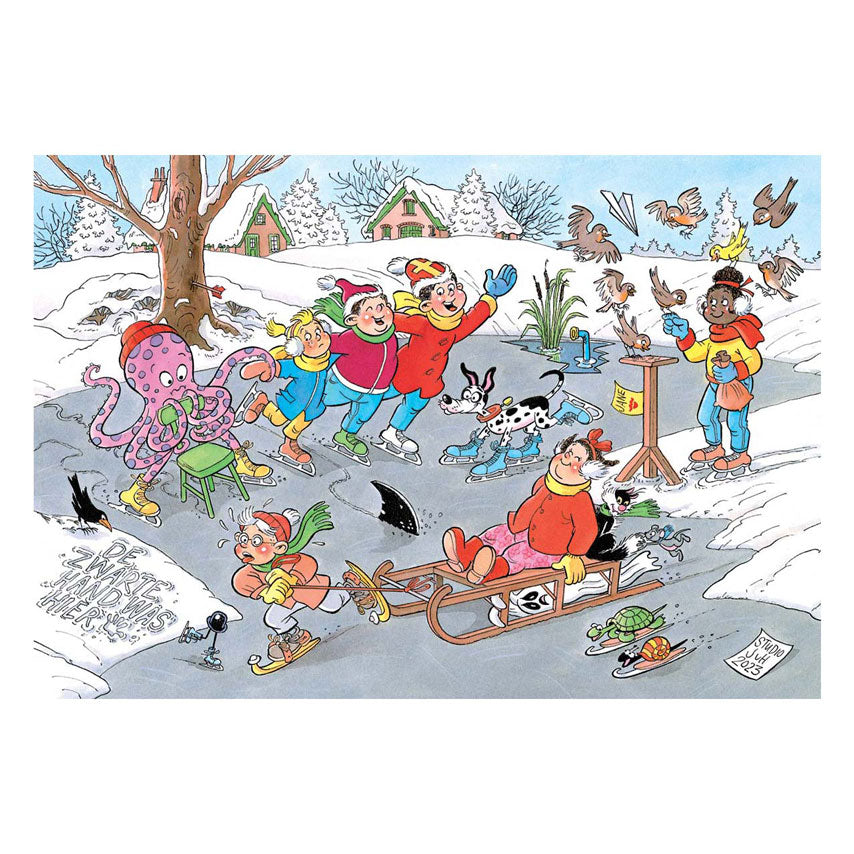 Jan van haasteren junior - schaatsen, 240st.