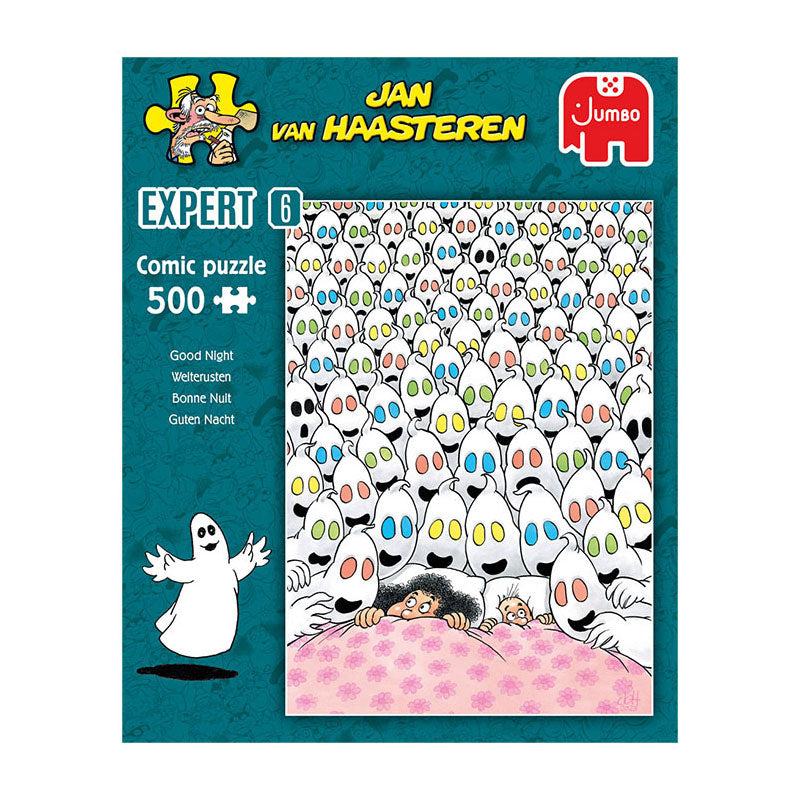 Jumbo jan van haasteren legpuzzel - expert 6 welterusten, 500st.
