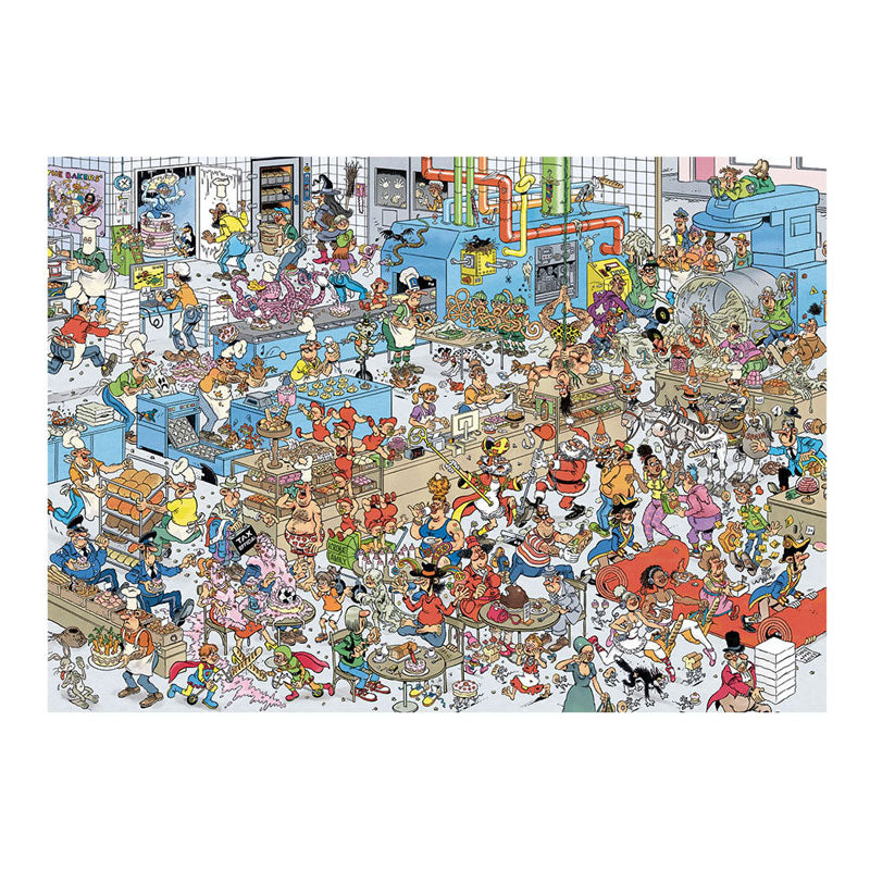 Jumbo jan van haasteren legpuzzel - de bakkerij, 1000st.