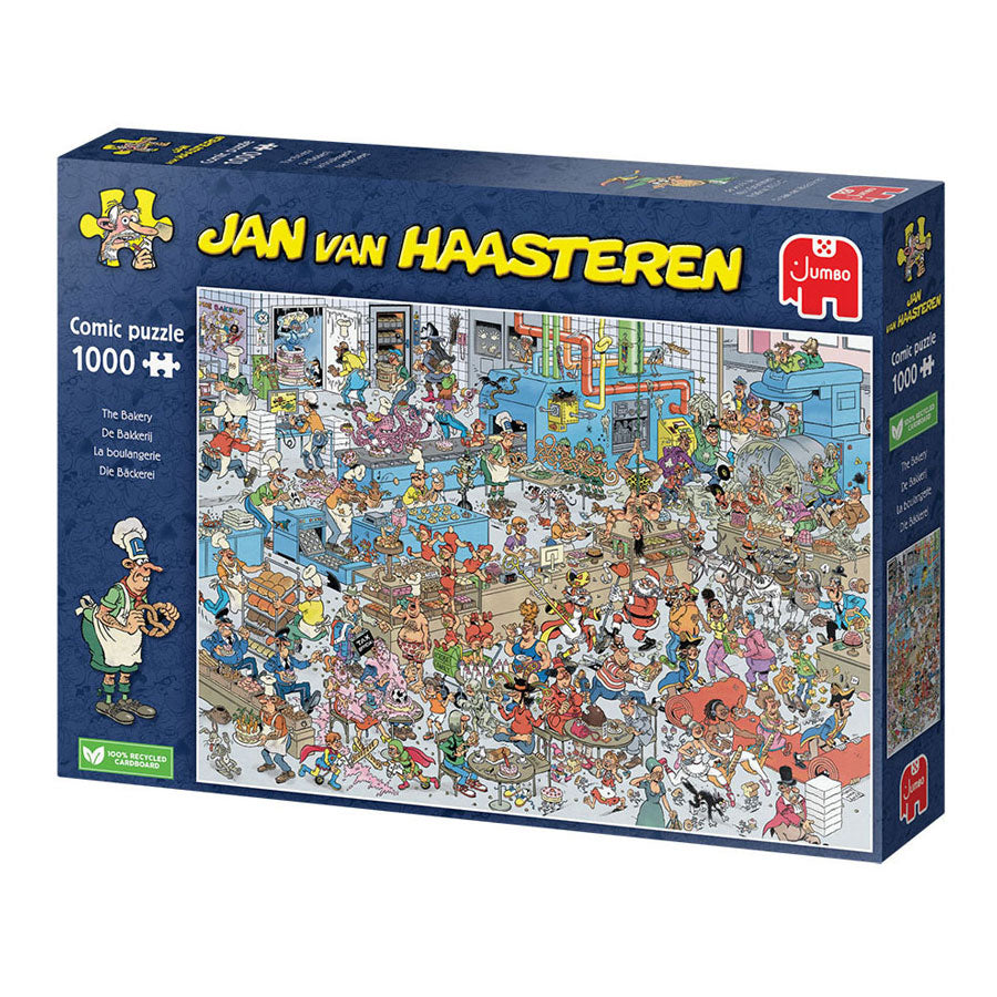 Jumbo jan van haasteren legpuzzel - de bakkerij, 1000st.