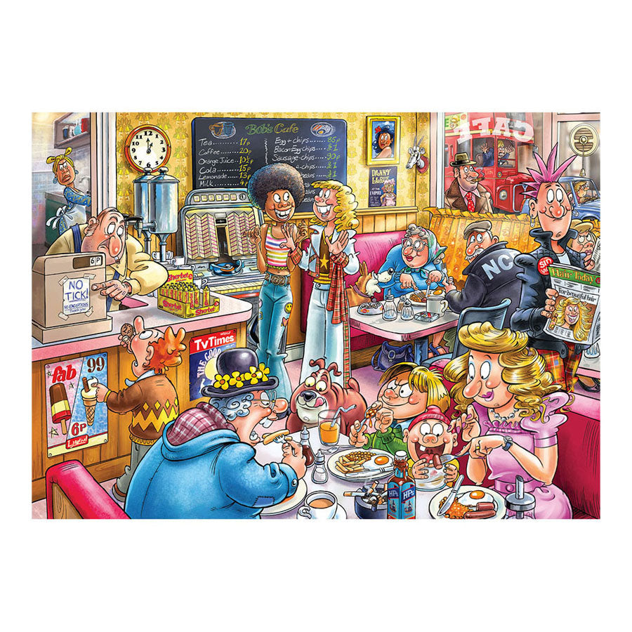 Jumbo wasgij destiny 27 legpuzzel de koffieshop!, 1000st.