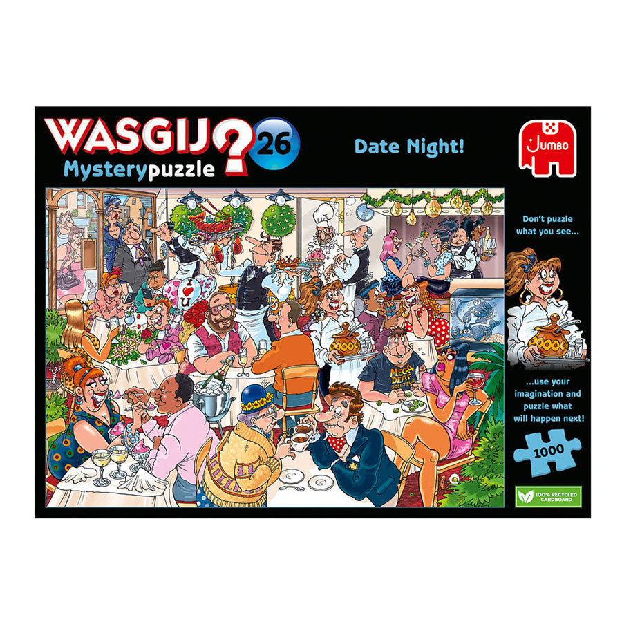 Jumbo wasgij mysterie 26 legpuzzel - date night!, 1000st.