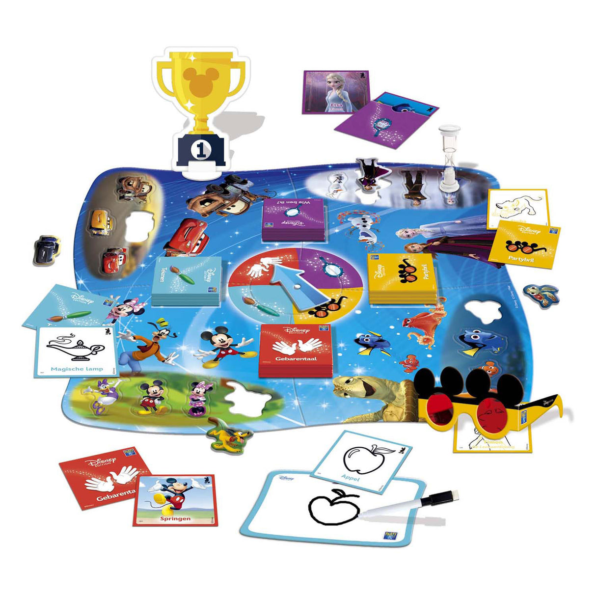 Disney jumbo party co. bordspel
