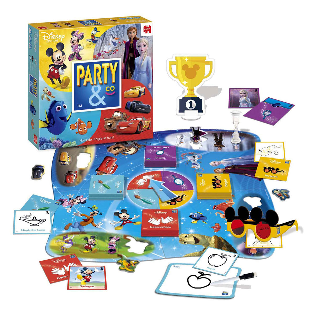 Disney jumbo party co. bordspel