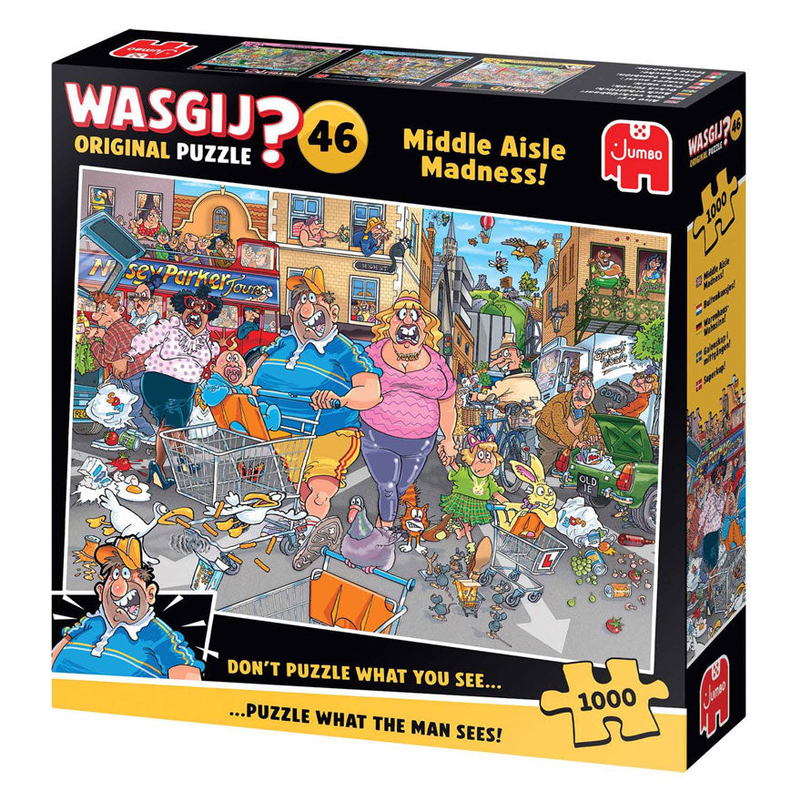 Jumbo wasgij originele 46 legpuzzel - buitenkansjes!, 1000st.