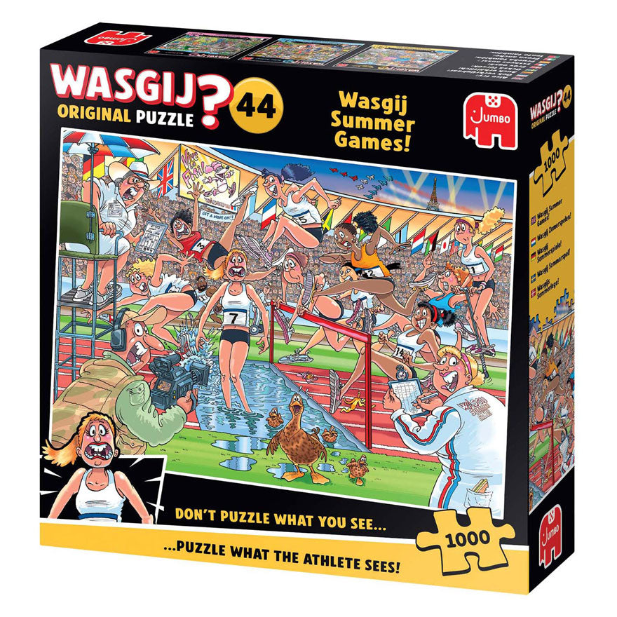 Jumbo wasgij original 44 legpuzzel - zomerspelen!, 1000st.