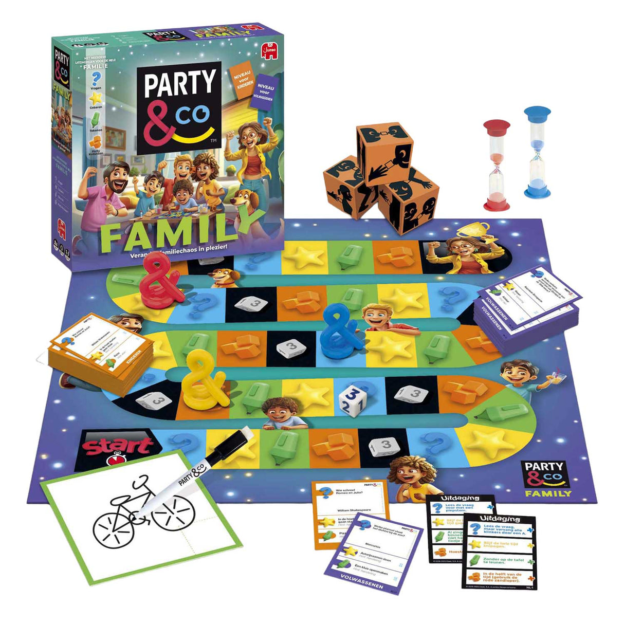 Jumbo party co. family bordspel