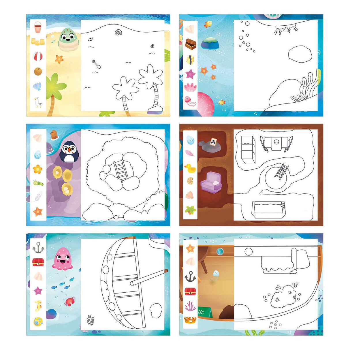 Jumbo galt - water magic squishies oceaan