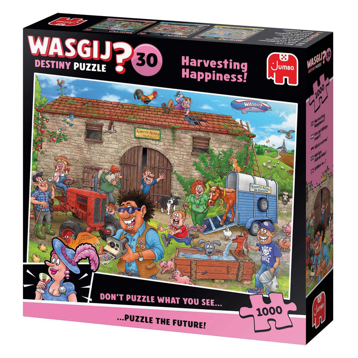 Jumbo wasgij destiny 30 - een gelukkige oogst! - 1000st.