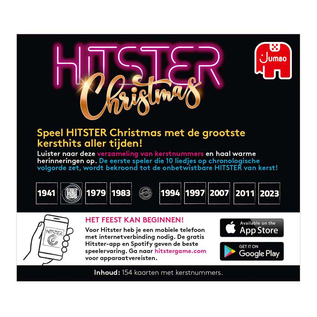 Jumbo hitster kerstuitbreiding