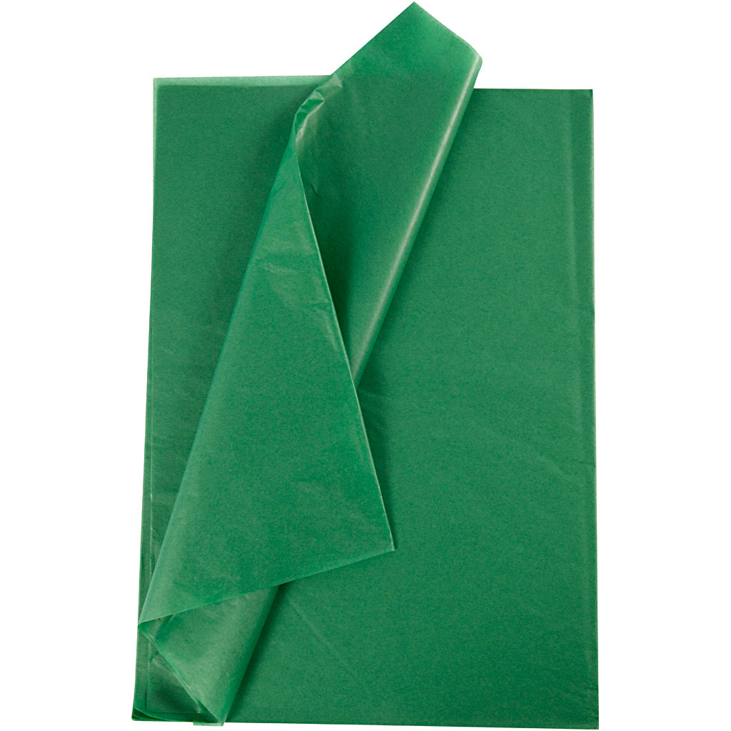 Creativ company tissuepapier, vel 50x70 cm, 17 gr, groen, 25 vel 1 doos