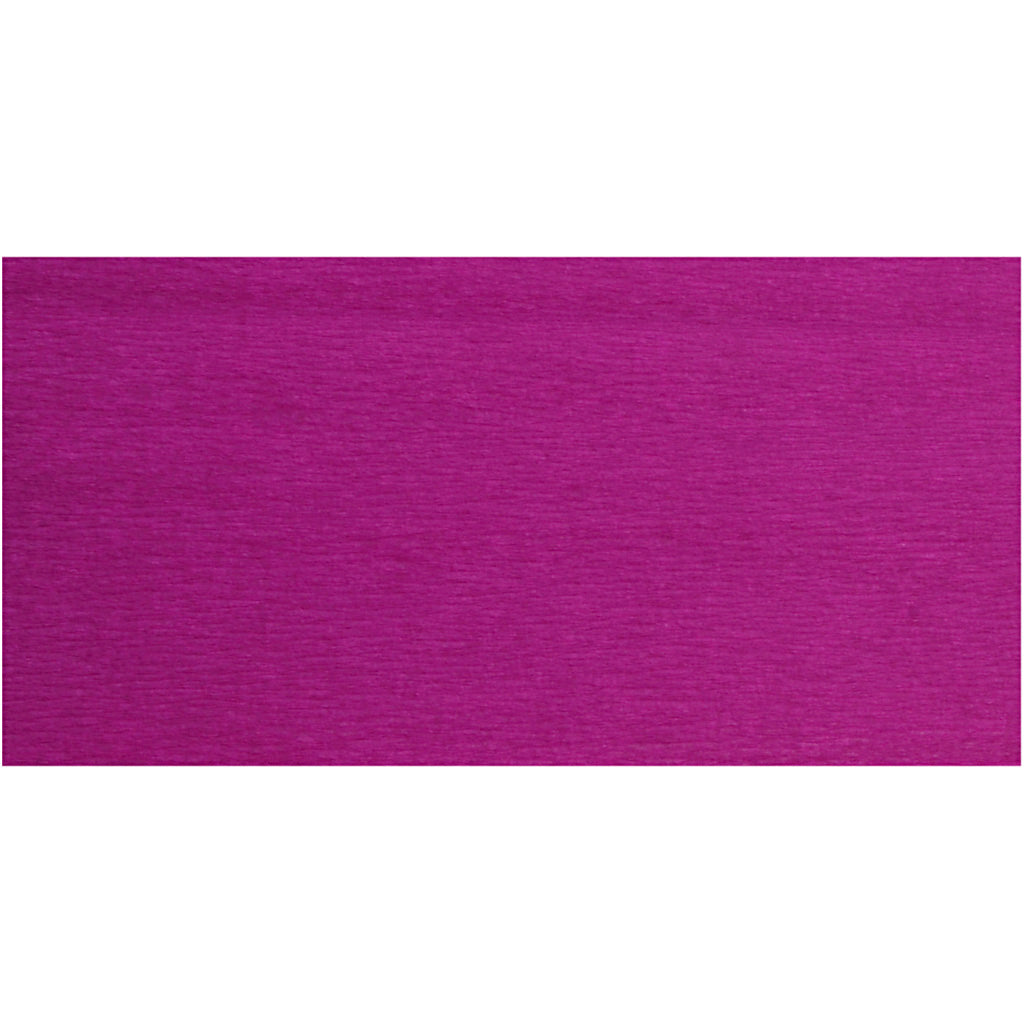 Creativ company crepepapier, vel 50x250 cm, violet, 10 vouw 1 doos