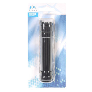 No brand zaklamp aluminium zwart