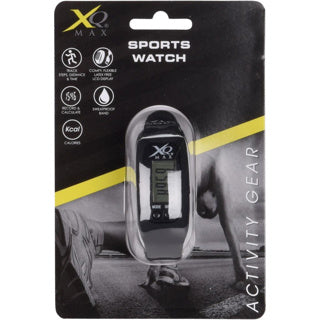 Xq max sporthorloge zwart