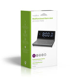 Nedis wekker met draadloze oplader
