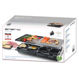 Emerio raclette 8 pannetjes rg-110035