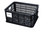 Basil fietskrat S - klein - 17.5 liter - zwart