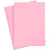 Creativ company gekleurd karton, a4, vel 210x297 mm, 180 gr, lichtroze, 20 vel 1 doos