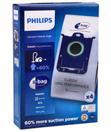 Philips stofzuigerzakken s-bag fc8021 03 4 stuks