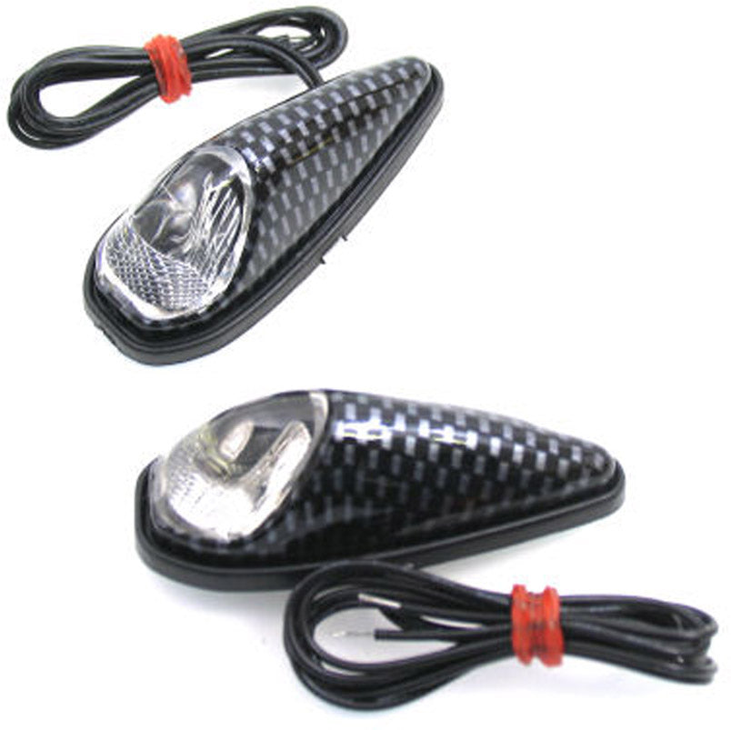 Edge lamp led set plak lamp wit huis carbon
