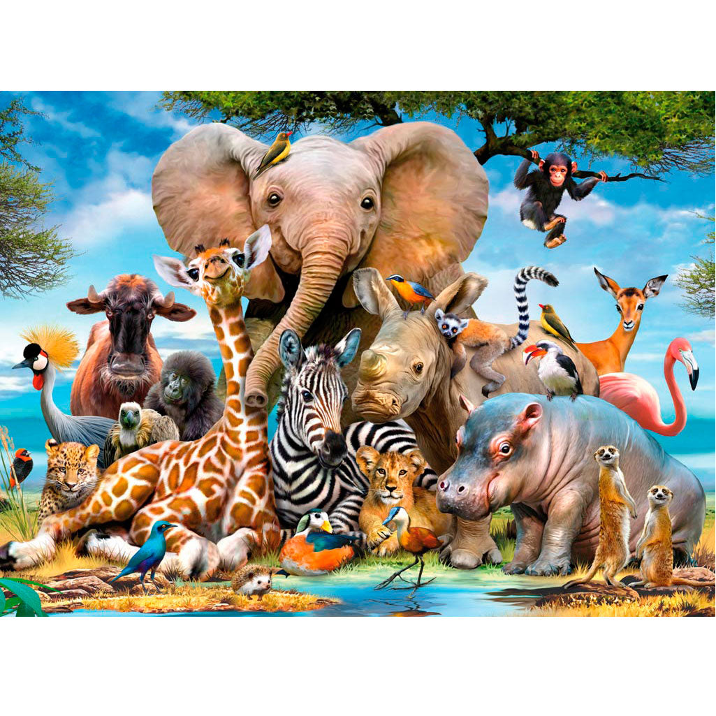 Ravensburger - Afrikaanse Vrienden 300st.