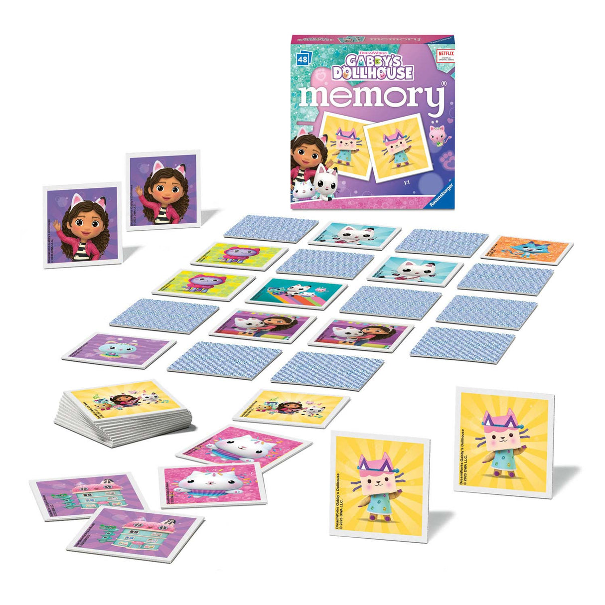 Ravensburger gabby's poppenhuis mini memory