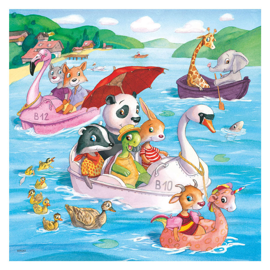 Ravensburger - Watervoertuigen Legpuzzel 3x49st.