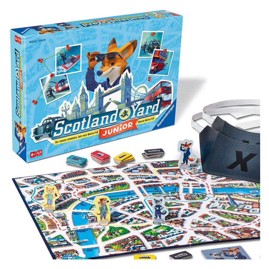 Ravensburger scotland yard junior bordspel