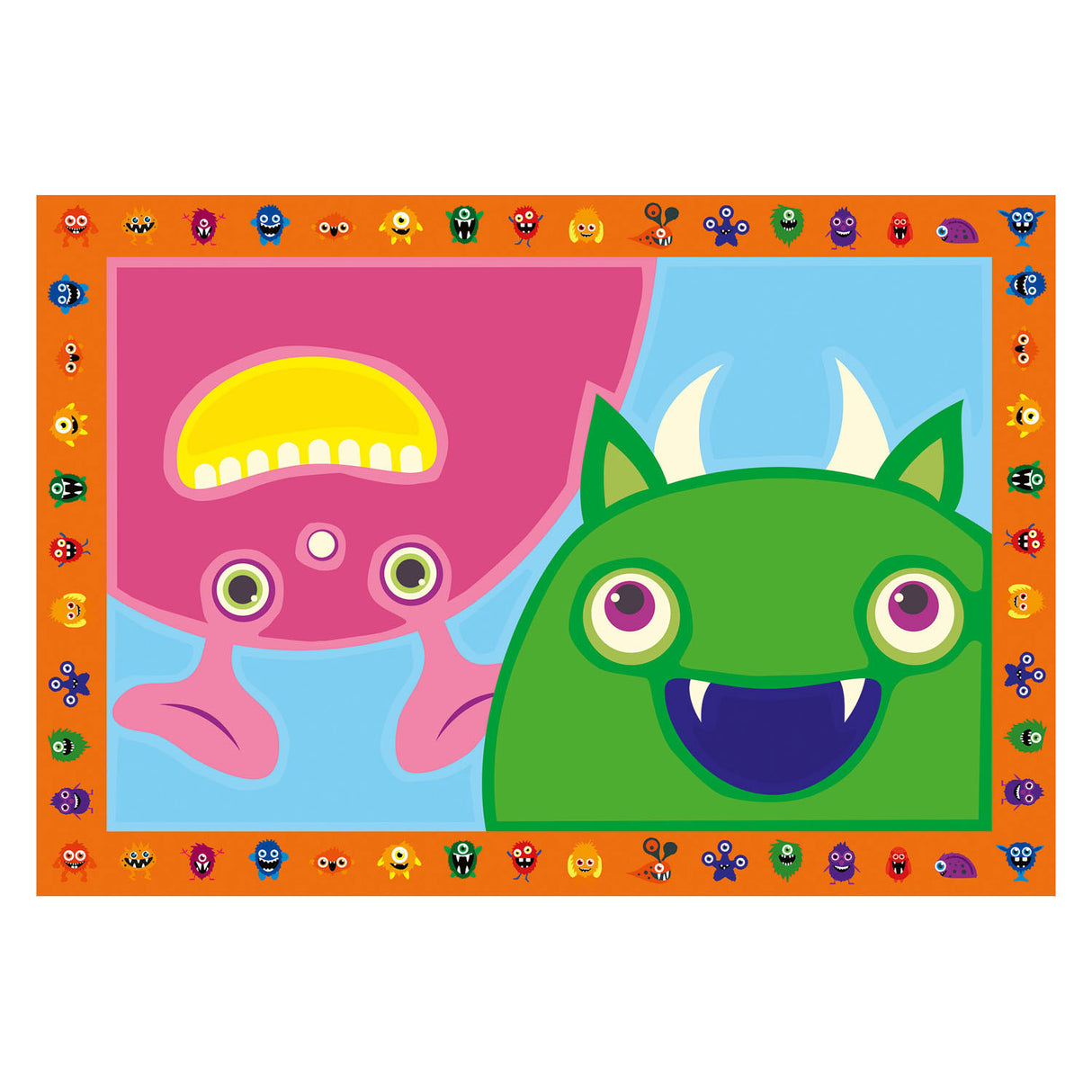 Ravensburger creart schilderen op nummer - grappige monsters