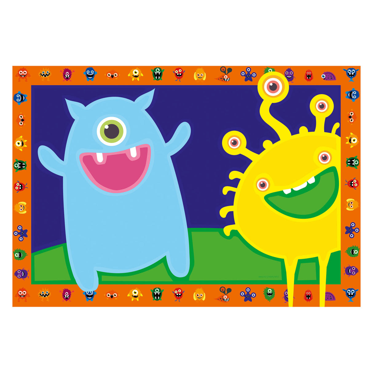 Ravensburger creart schilderen op nummer - grappige monsters