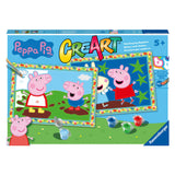 Ravensburger creart schilderen op nummer peppa pig
