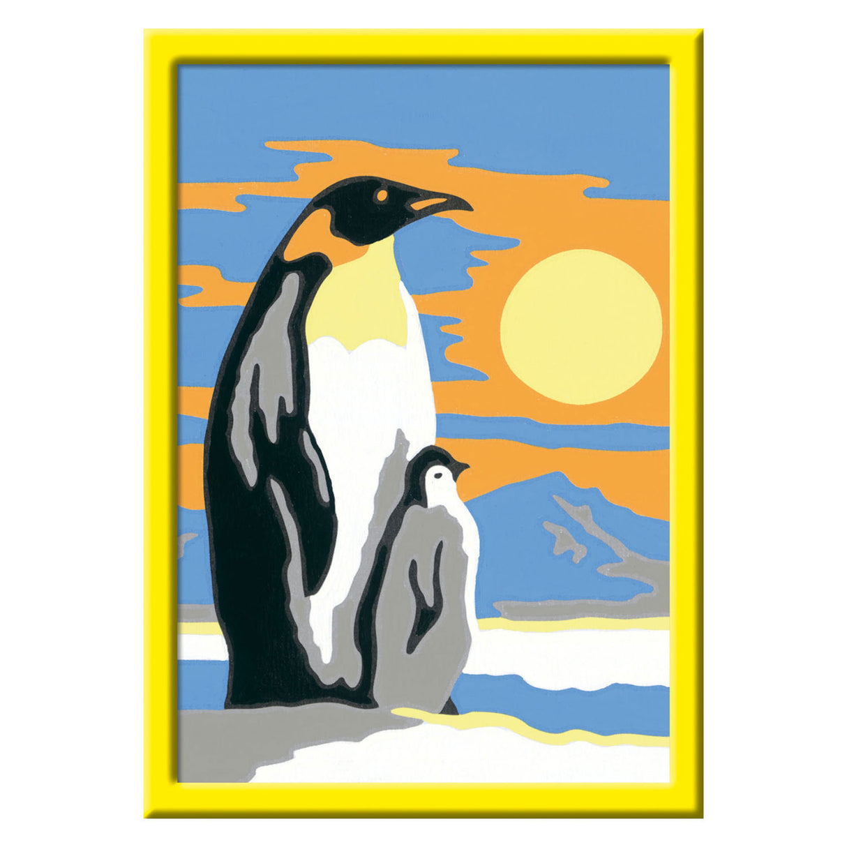 Ravensburger creart schilderen op nummer - pinguïn familie