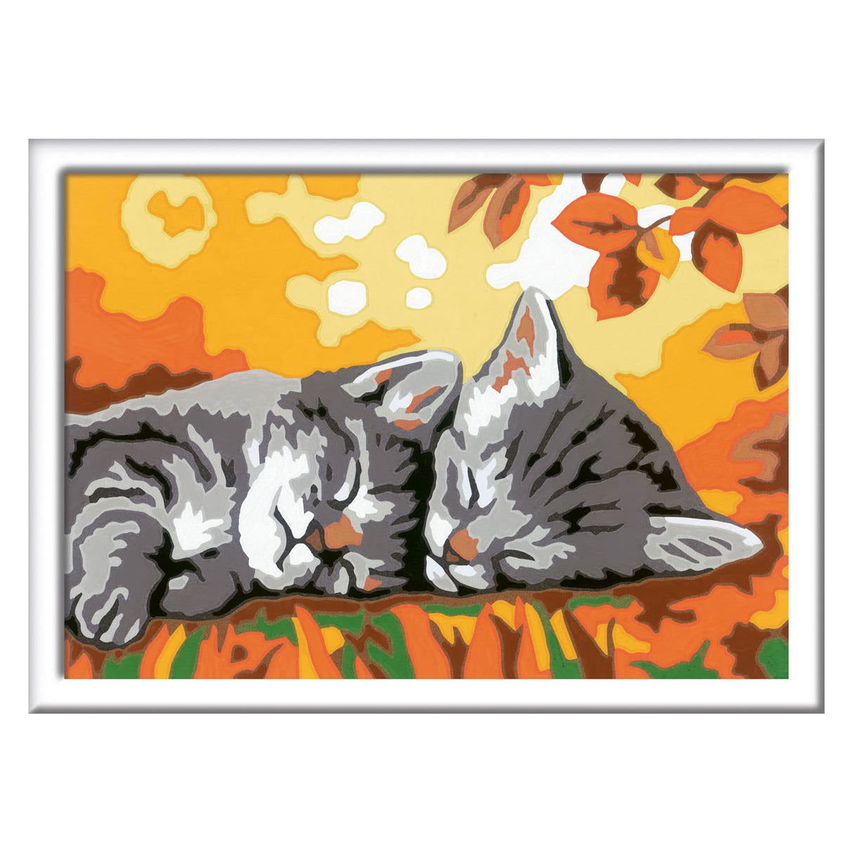 Ravensburger creart schilderen op nummer - herfst katjes